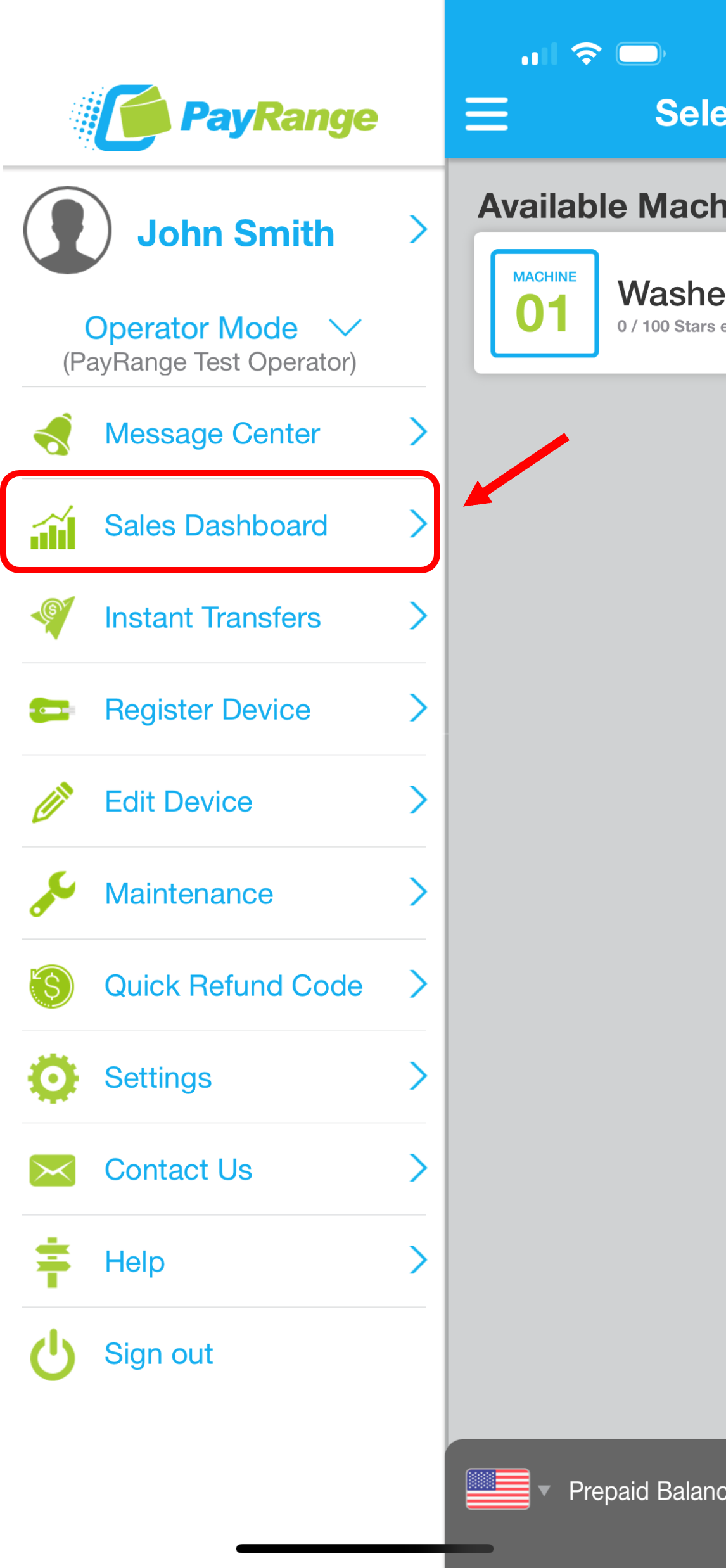 Sales Dashboard in the PayRange App PayRange Support